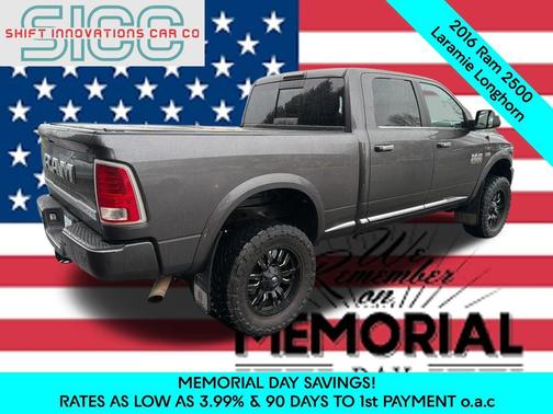 Granite Crystal Metallic Clearcoat 2016 RAM 2500 Longhorn