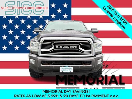 Granite Crystal Metallic Clearcoat 2016 RAM 2500 Longhorn