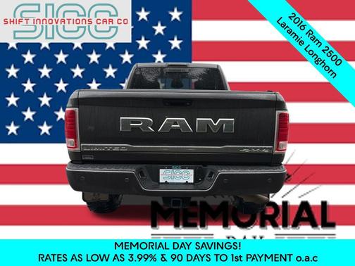 Granite Crystal Metallic Clearcoat 2016 RAM 2500 Longhorn