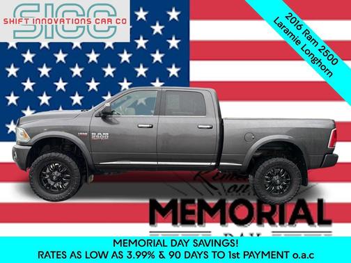 Granite Crystal Metallic Clearcoat 2016 RAM 2500 Longhorn