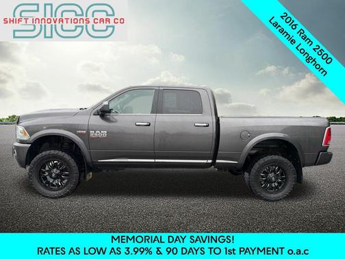 Granite Crystal Metallic Clearcoat 2016 RAM 2500 Longhorn