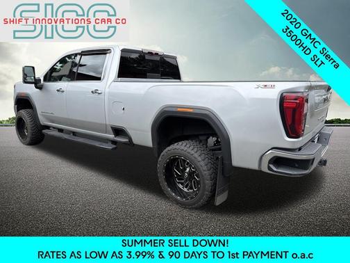 Quicksilver Metallic 2020 GMC Sierra 3500 SLT