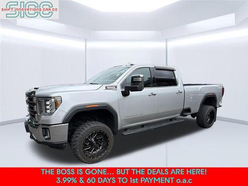 Quicksilver Metallic 2020 GMC Sierra 3500 SLT