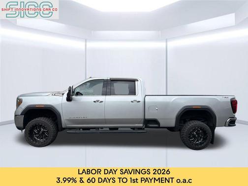 Quicksilver Metallic 2020 GMC Sierra 3500 SLT