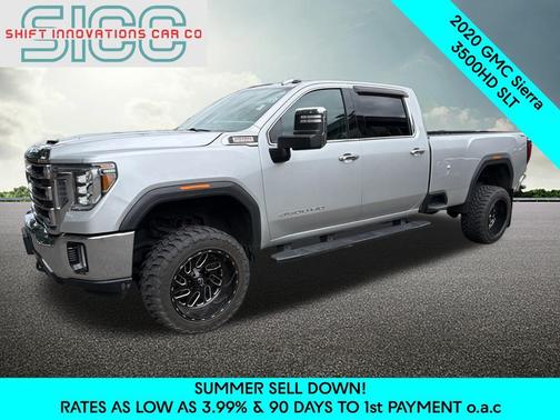 Quicksilver Metallic 2020 GMC Sierra 3500 SLT