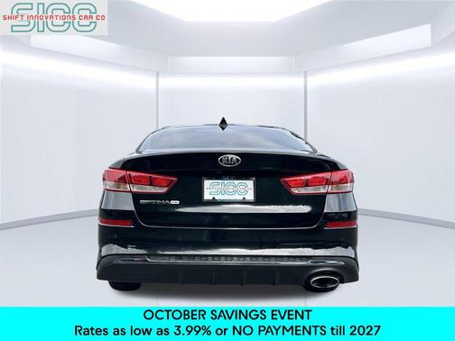 Ebony Black 2019 Kia Optima LX