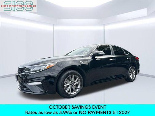 Ebony Black 2019 Kia Optima LX