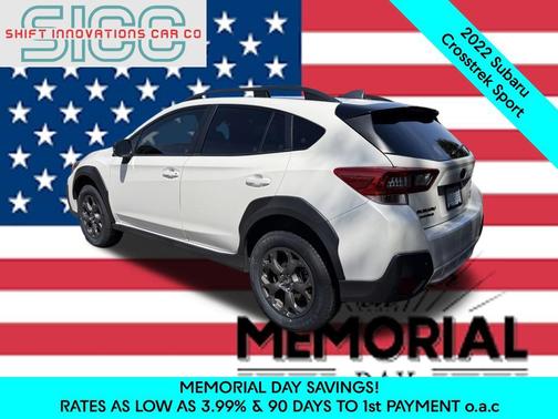 Crystal White Pearl 2022 Subaru Crosstrek Sport