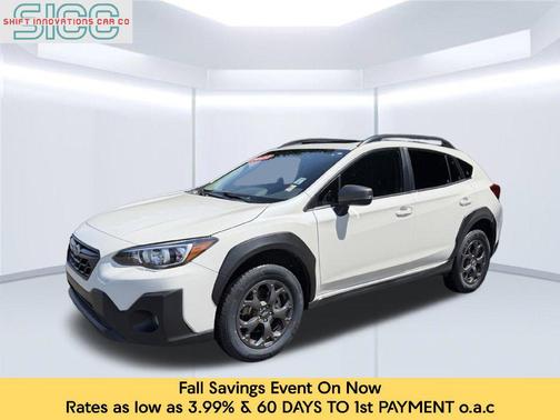 Crystal White Pearl 2022 Subaru Crosstrek Sport