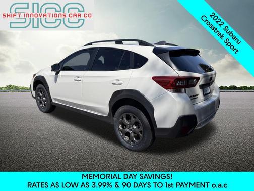 Crystal White Pearl 2022 Subaru Crosstrek Sport