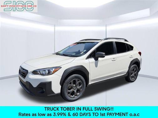 Crystal White Pearl 2022 Subaru Crosstrek Sport
