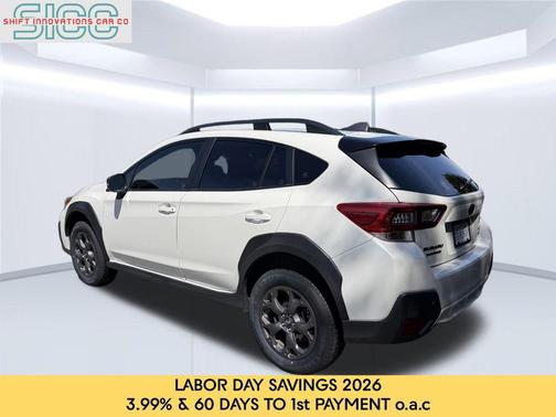 Crystal White Pearl 2022 Subaru Crosstrek Sport
