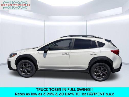 Crystal White Pearl 2022 Subaru Crosstrek Sport