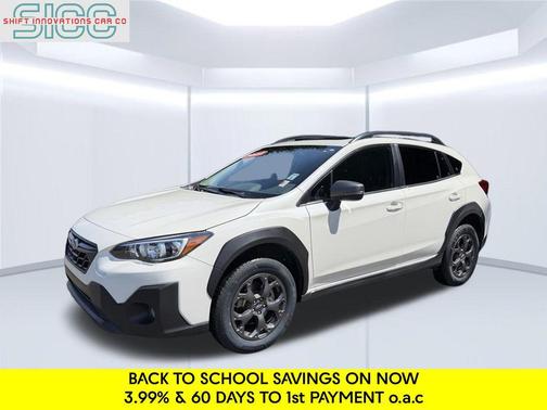 Crystal White Pearl 2022 Subaru Crosstrek Sport