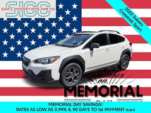 Crystal White Pearl 2022 Subaru Crosstrek Sport