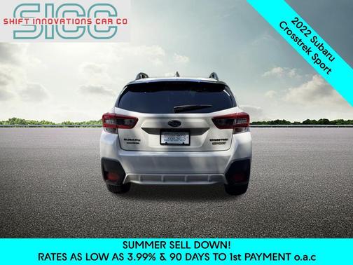 Crystal White Pearl 2022 Subaru Crosstrek Sport