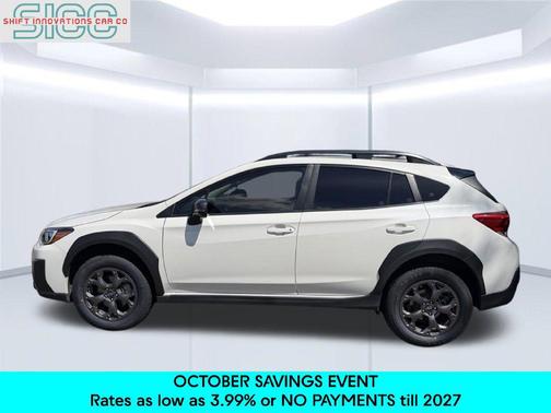 Crystal White Pearl 2022 Subaru Crosstrek Sport