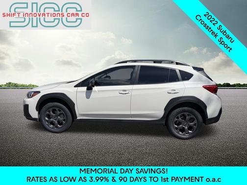 Crystal White Pearl 2022 Subaru Crosstrek Sport