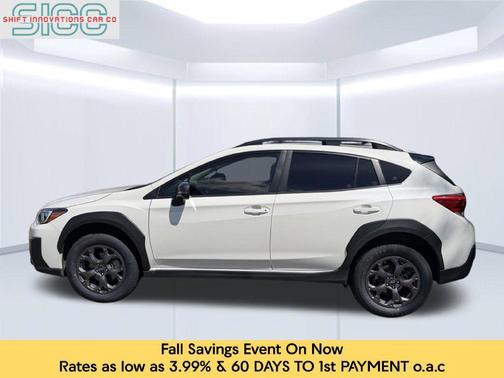 Crystal White Pearl 2022 Subaru Crosstrek Sport