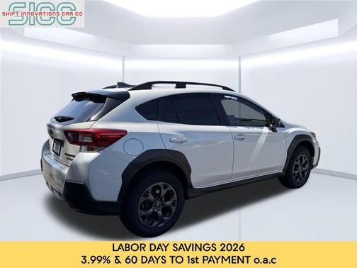 Crystal White Pearl 2022 Subaru Crosstrek Sport