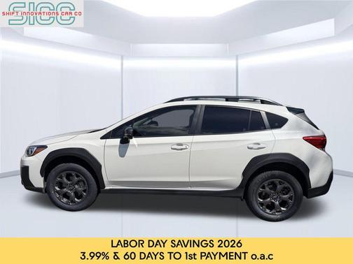 Crystal White Pearl 2022 Subaru Crosstrek Sport