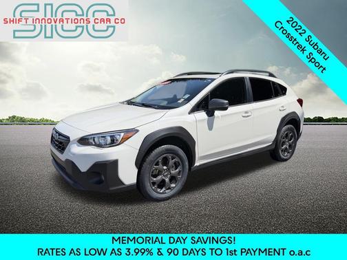 Crystal White Pearl 2022 Subaru Crosstrek Sport