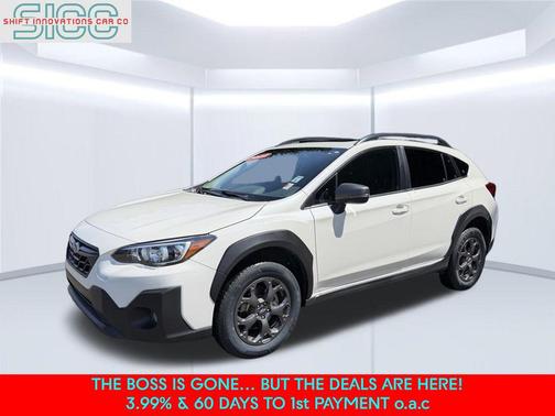 Crystal White Pearl 2022 Subaru Crosstrek Sport