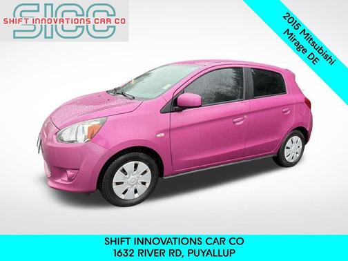 Plasma Purple 2015 Mitsubishi Mirage DE