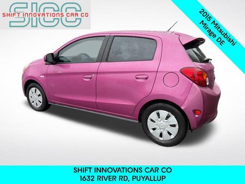 Plasma Purple 2015 Mitsubishi Mirage DE