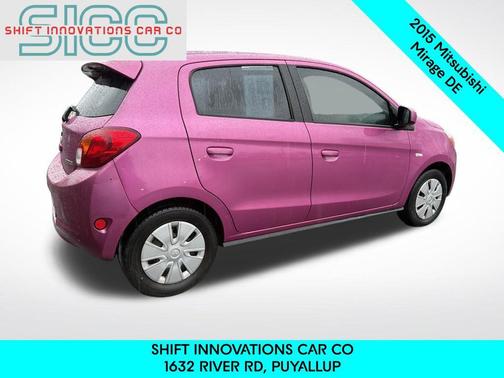Plasma Purple 2015 Mitsubishi Mirage DE