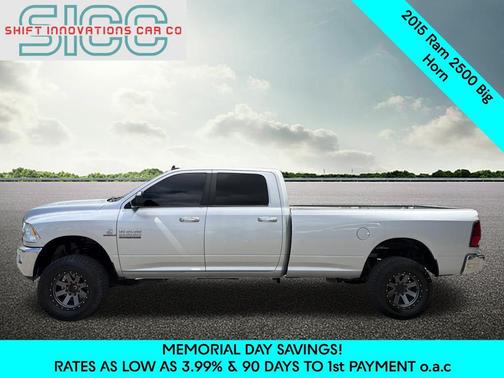 Bright Silver Metallic Clearcoat 2015 RAM 2500 Big Horn