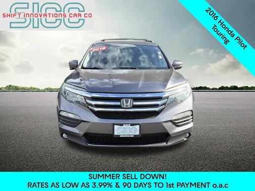 Modern Steel Metallic 2016 Honda Pilot Touring