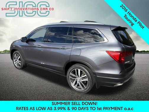Modern Steel Metallic 2016 Honda Pilot Touring