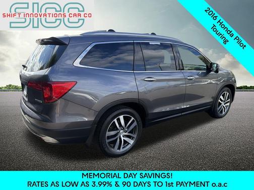 Modern Steel Metallic 2016 Honda Pilot Touring