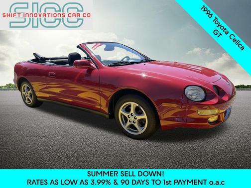 Red 1996 Toyota Celica GT