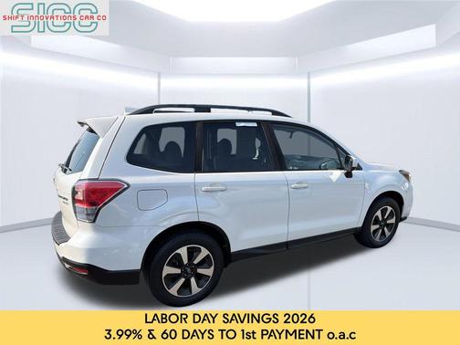 Crystal White Pearl 2017 Subaru Forester 2.5i Premium