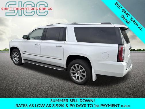 White 2017 GMC Yukon XL Denali