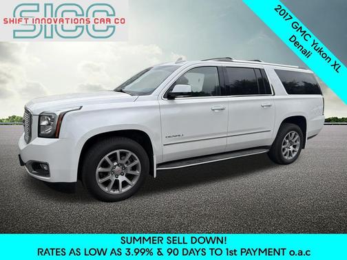 White 2017 GMC Yukon XL Denali