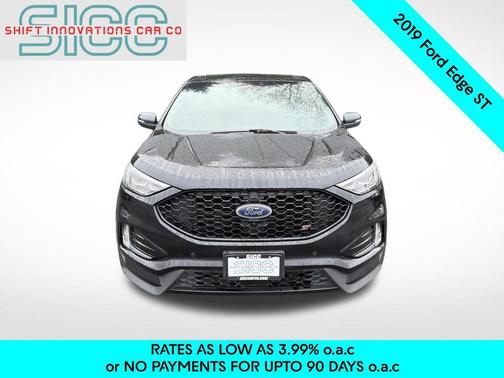 Agate Black Metallic 2019 Ford Edge ST