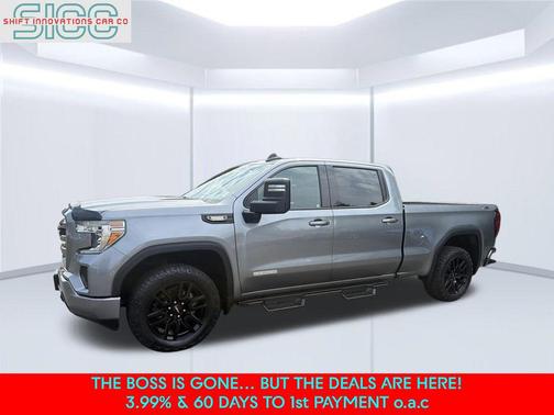 Satin Steel Metallic 2020 GMC Sierra 1500 Elevation