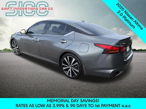 Gun Metallic 2020 Nissan Altima Platinum VC-Turbo FWD