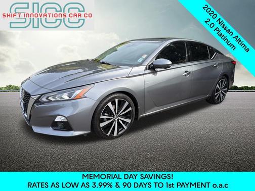 Gun Metallic 2020 Nissan Altima Platinum VC-Turbo FWD