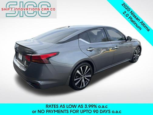 Gun Metallic 2020 Nissan Altima Platinum VC-Turbo FWD
