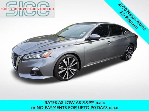 Gun Metallic 2020 Nissan Altima Platinum VC-Turbo FWD