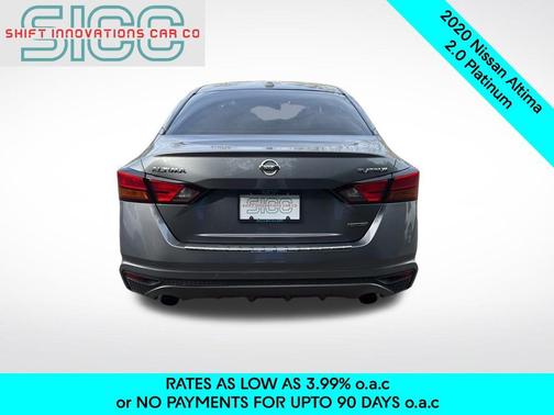 Gun Metallic 2020 Nissan Altima Platinum VC-Turbo FWD