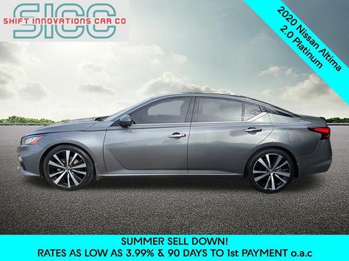 Gun Metallic 2020 Nissan Altima Platinum VC-Turbo FWD
