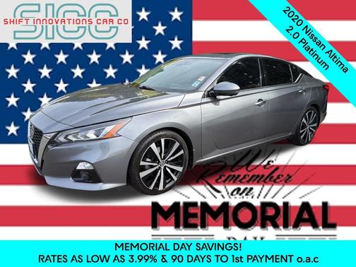 Gun Metallic 2020 Nissan Altima Platinum VC-Turbo FWD