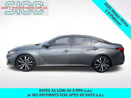 Gun Metallic 2020 Nissan Altima Platinum VC-Turbo FWD