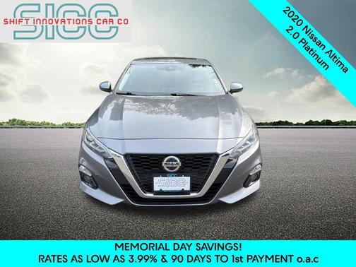 Gun Metallic 2020 Nissan Altima Platinum VC-Turbo FWD