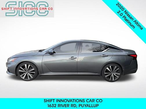 Gun Metallic 2020 Nissan Altima Platinum VC-Turbo FWD
